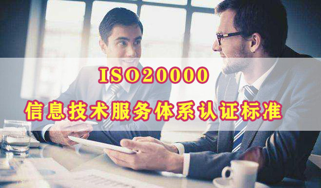 ISO2000-信息技术服务体系认证标准