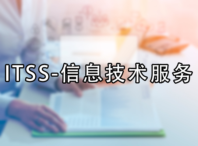 ITSS-信息技术服务